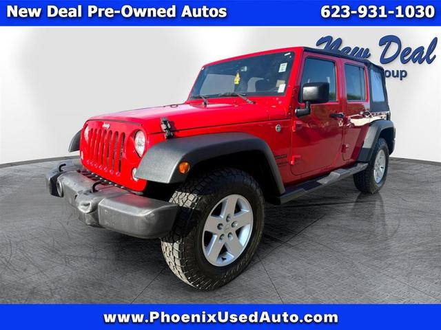 Photo of 2017 Red Jeep Wrangler Unlimited