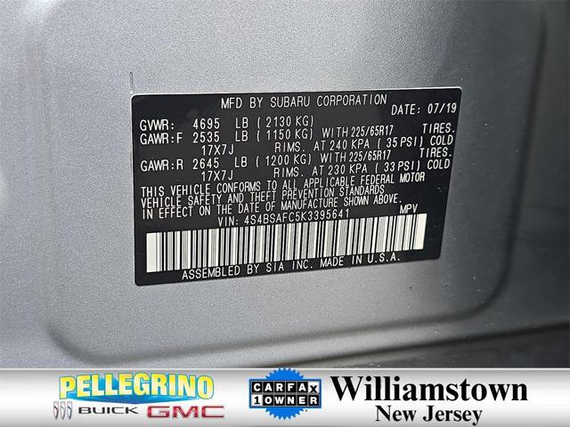 Photo of 2019 Ice Silver Metallic Subaru Outback