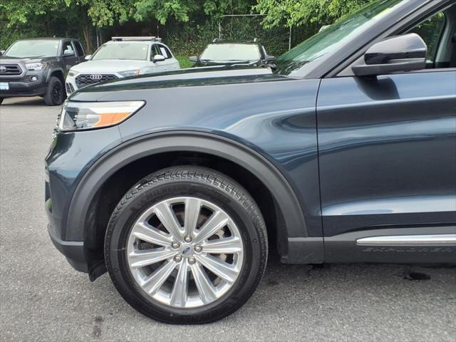 Photo of 2022 Stone Blue Metallic Ford Explorer