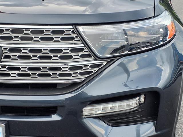 Photo of 2022 Stone Blue Metallic Ford Explorer