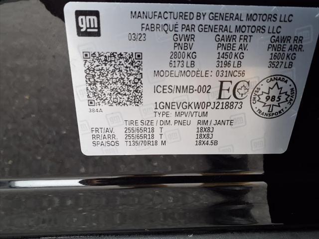 Photo of 2023 Mosaic Black Metallic Chevrolet Traverse