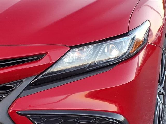 Photo of 2021 Supersonic Red Toyota Camry