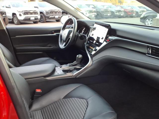 Photo of 2021 Supersonic Red Toyota Camry