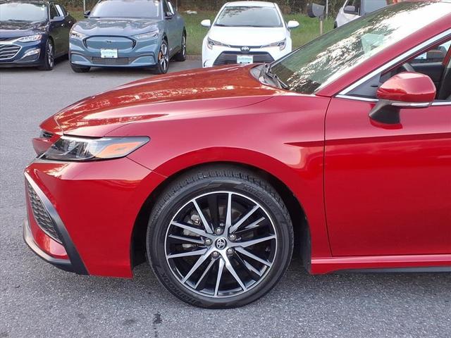 Photo of 2021 Supersonic Red Toyota Camry