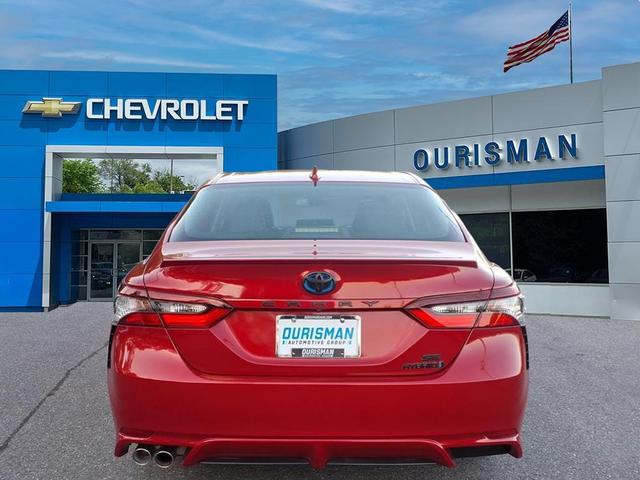 Photo of 2021 Supersonic Red Toyota Camry