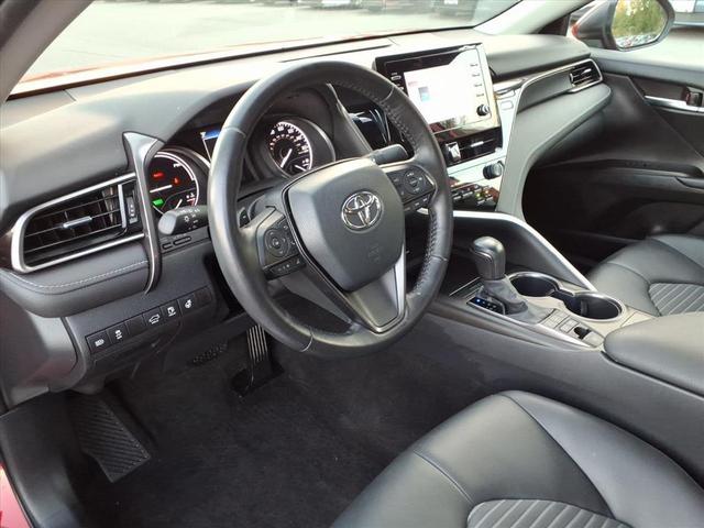 Photo of 2021 Supersonic Red Toyota Camry