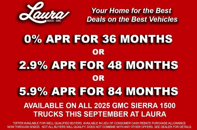 Photo of 2025 Onyx Black GMC Sierra 1500