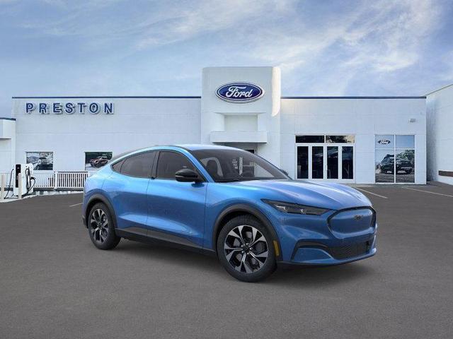 Photo of 2025 Velocity Blue Metallic Ford Mustang Mach-E