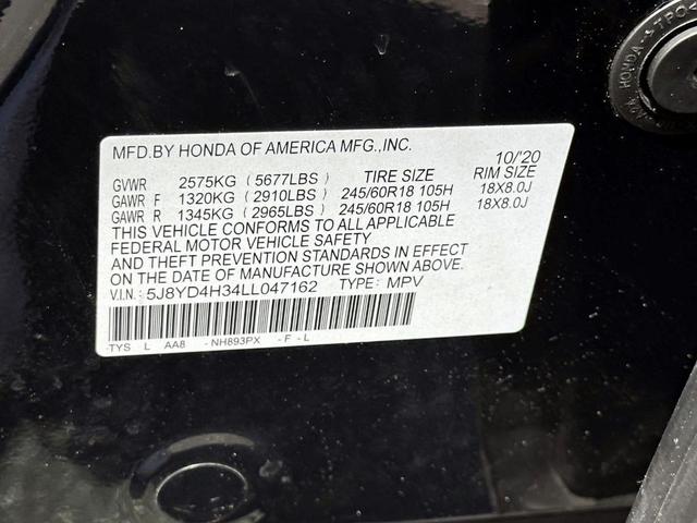 Photo of 2020 Black Acura MDX