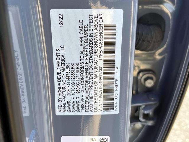 Photo of 2022 Gray Honda Accord