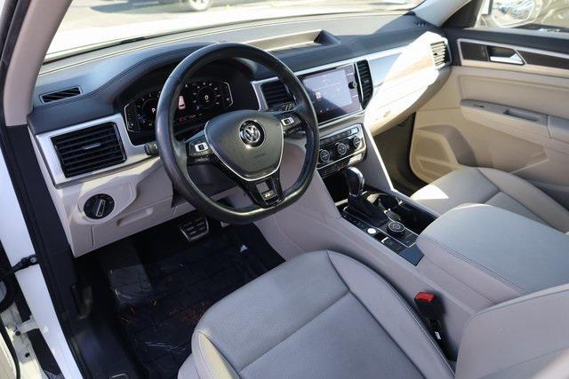 Photo of 2019 Pure White Volkswagen Atlas