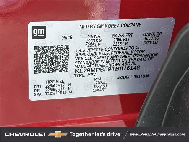 Photo of 2026 Apex Red Chevrolet Trailblazer
