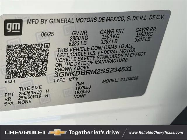 Photo of 2025 Summit White Chevrolet Blazer EV