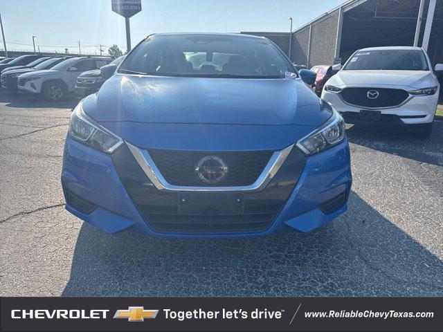 Photo of 2021 Electric Blue Metallic Nissan Versa