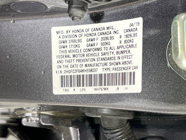 Photo of 2019 Modern Steel Metallic Honda Civic