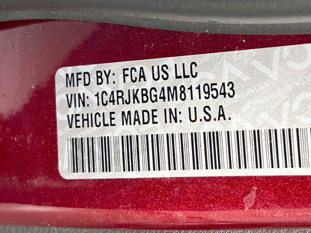 Photo of 2021 Velvet Red Pearlcoat Jeep Grand Cherokee L