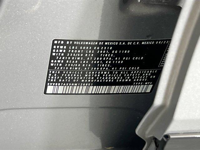 Photo of 2022 Pyrite Silver Metallic Volkswagen Tiguan