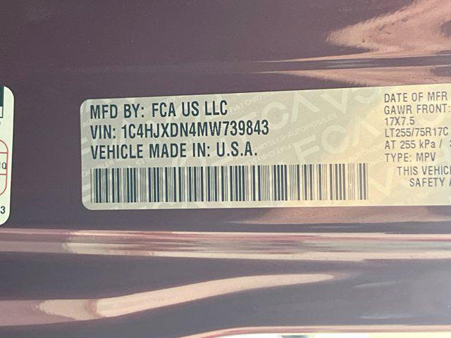 Photo of 2021 Snazzberry Pearlcoat Jeep Wrangler