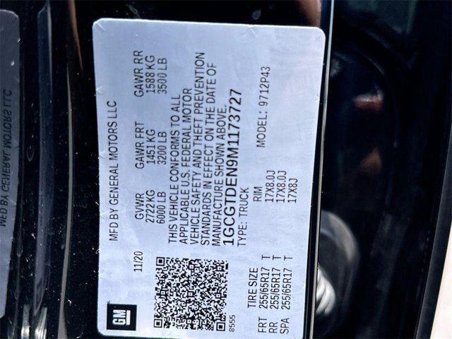 Photo of 2021 Black Chevrolet Colorado