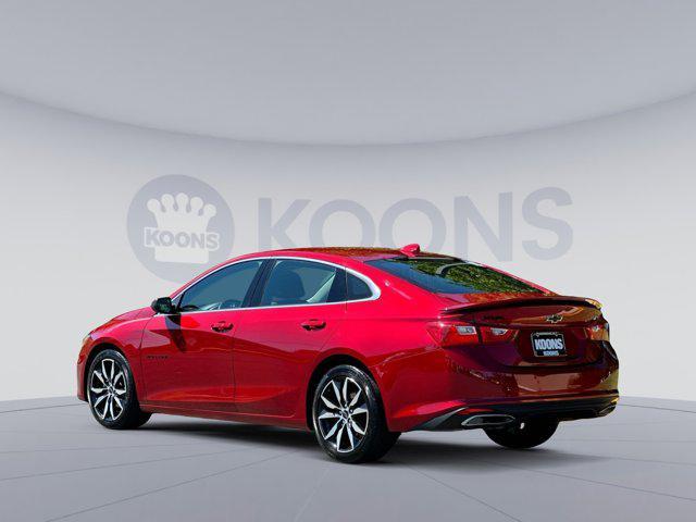 Photo of 2021 Cherry Red Tintcoat Chevrolet Malibu