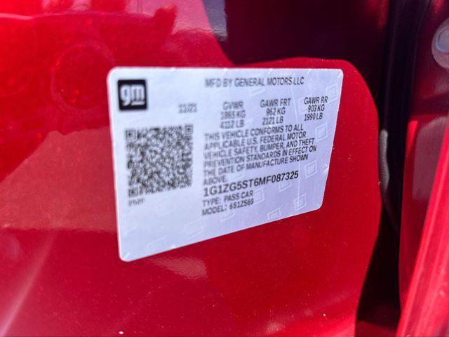 Photo of 2021 Cherry Red Tintcoat Chevrolet Malibu