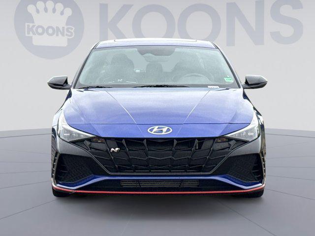 Photo of 2022 Intense Blue Hyundai ELANTRA N