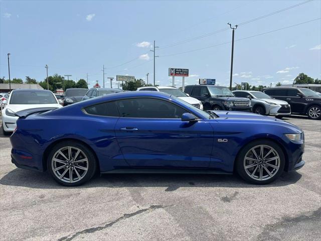 Photo of 2015 Deep Impact Blue Metallic Ford Mustang
