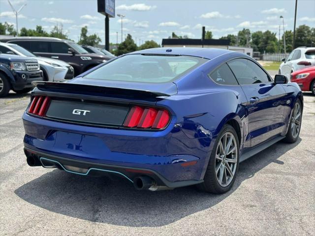 Photo of 2015 Deep Impact Blue Metallic Ford Mustang