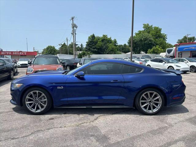 Photo of 2015 Deep Impact Blue Metallic Ford Mustang