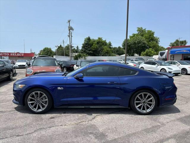 Photo of 2015 Deep Impact Blue Metallic Ford Mustang