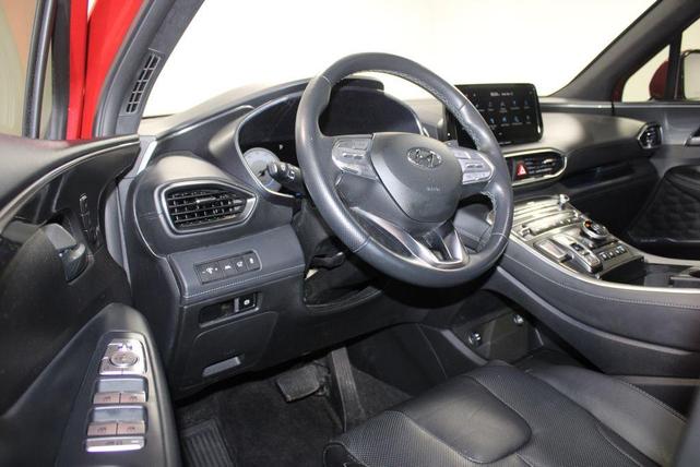 Photo of 2023 Calypso Red Hyundai SANTA FE