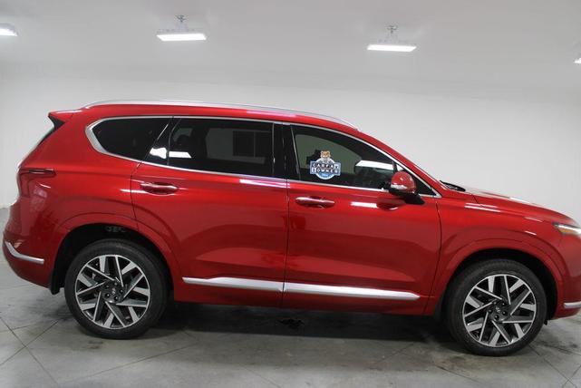 Photo of 2023 Calypso Red Hyundai SANTA FE