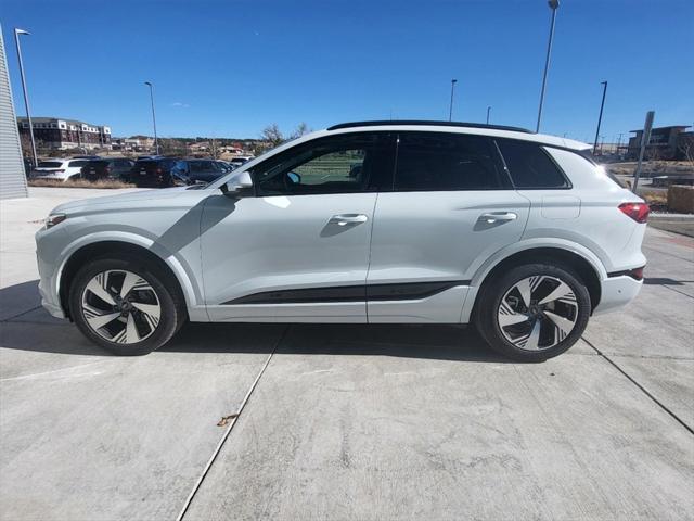 Photo of 2025 Glacier White Metallic Audi Q6 e-tron