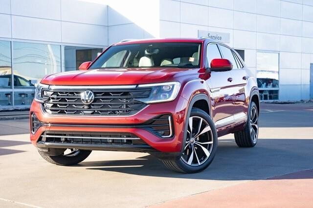 Photo of 2025 Aurora Red Volkswagen Atlas Cross Sport