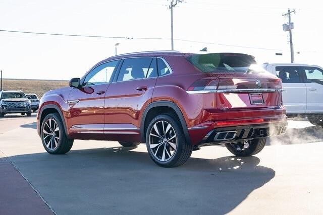 Photo of 2025 Aurora Red Volkswagen Atlas Cross Sport