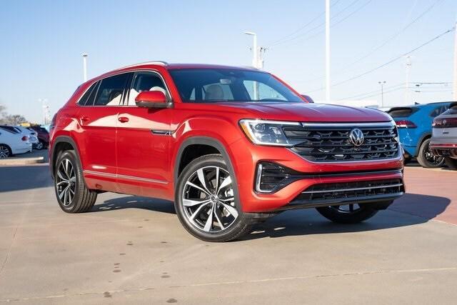 Photo of 2025 Aurora Red Volkswagen Atlas Cross Sport