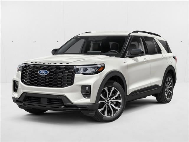 Photo of 2026 Star White Metallic Tri-Coat Ford Explorer