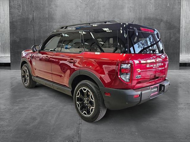 Photo of 2025 Ruby Red Metallic Tinted Clearcoat Ford Bronco Sport
