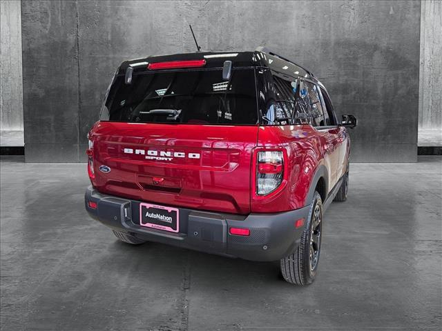 Photo of 2025 Ruby Red Metallic Tinted Clearcoat Ford Bronco Sport