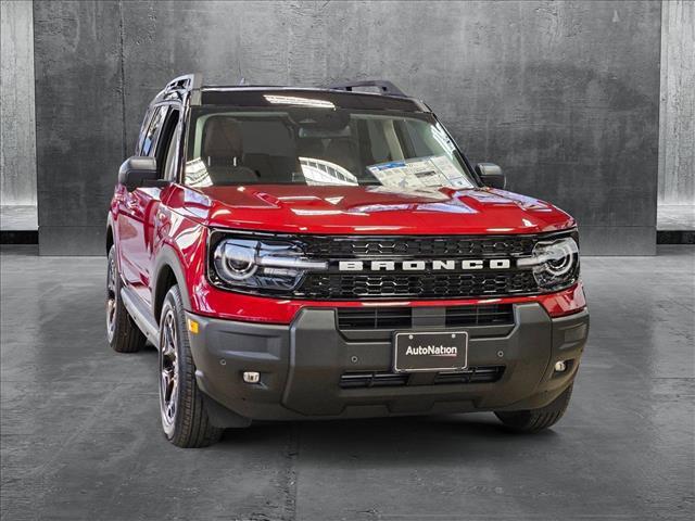 Photo of 2025 Ruby Red Metallic Tinted Clearcoat Ford Bronco Sport