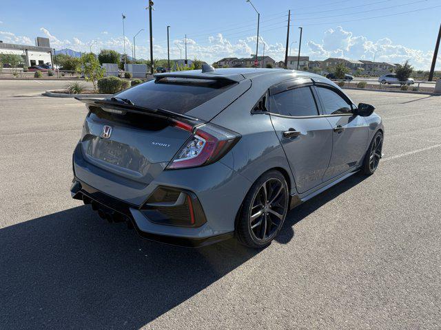 Photo of 2021 Sonic Gray Pearl Honda Civic
