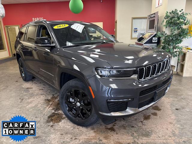 Photo of 2021 Baltic Gray Metallic Clearcoat Jeep Grand Cherokee L