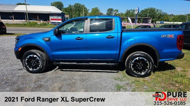 Photo of 2021 Velocity Blue Metallic Ford Ranger