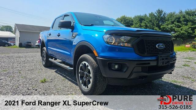 Photo of 2021 Velocity Blue Metallic Ford Ranger