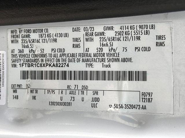 Photo of 2023 OXFORD WHITE Ford Transit-250