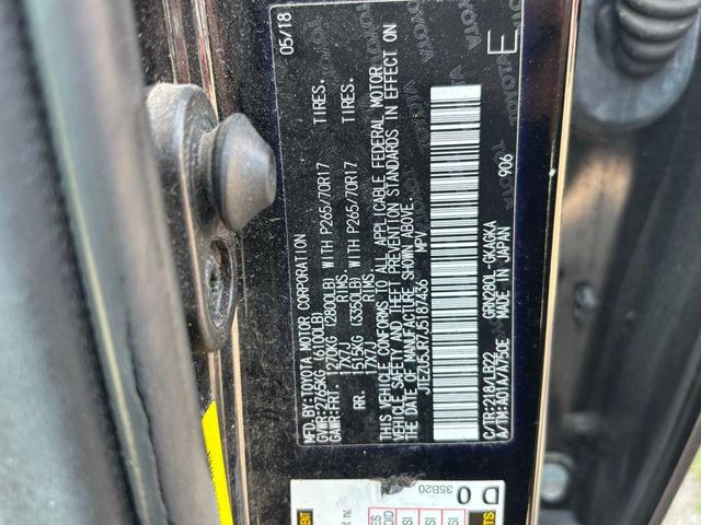 Photo of 2018 Midnight Black Metallic Toyota 4Runner