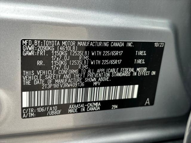 Photo of 2024 Silver Sky Metallic Toyota RAV4