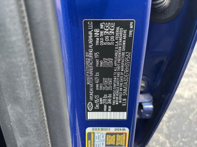 Photo of 2024 Intense Blue Hyundai TUCSON