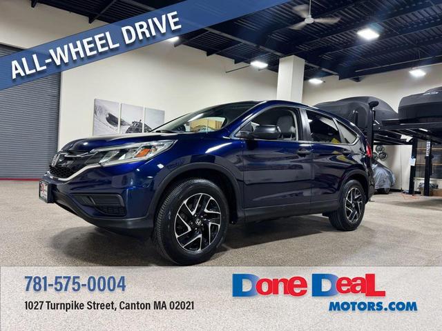 Photo of 2016 Obsidian Blue Pearl Honda CR-V