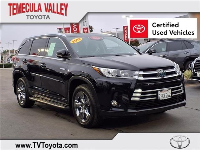 2018 Toyota Highlander Hybrid